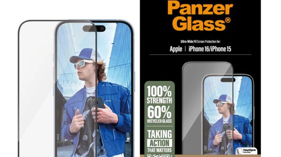 PanzerGlass® Screen Protector Clear iPhone 16 | Ultra-Wide Fit