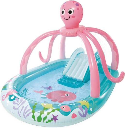 INTEX Friendly Octopus Play Center, Inflated Size 2.34m x 1.83m x 1.50m, 56138NP
