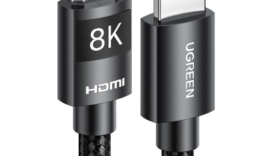 UGREEN HDMI 8K Cable Male to Male Aluminum Alloy Shell Braided Black 2m HD140