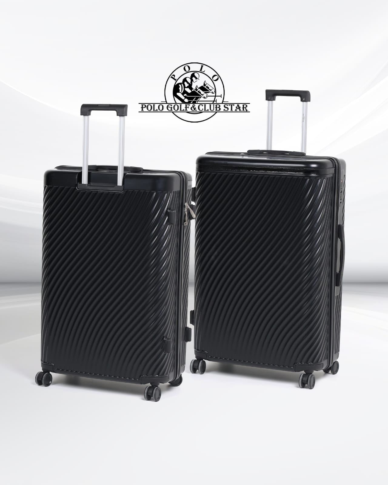 Polo Xenia 100%PP Medium "26" black حقيبة بولو حجم وسط بلاك