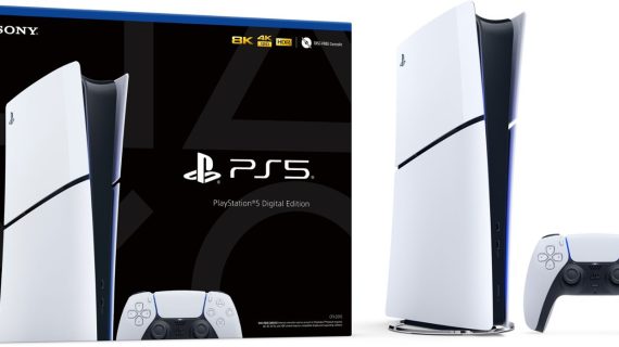 Playstation 5 Slim Console Digital Edition White