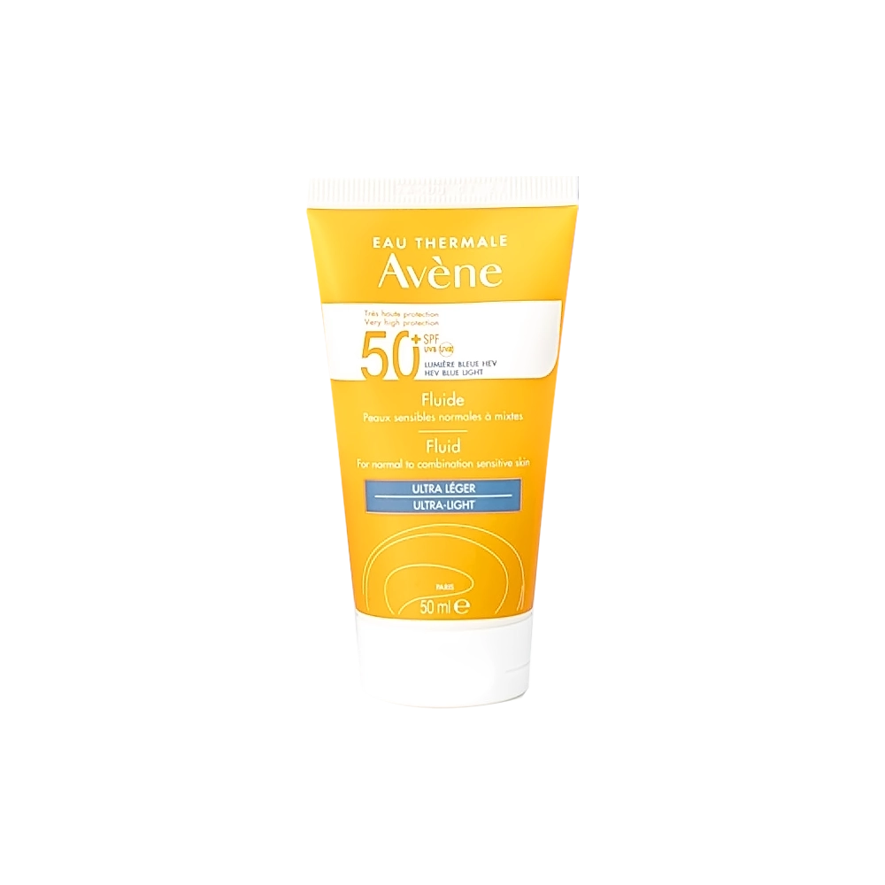 Avène Fluide SPF 50+ for Sensitive Normal to Combination Skin – 50ml
