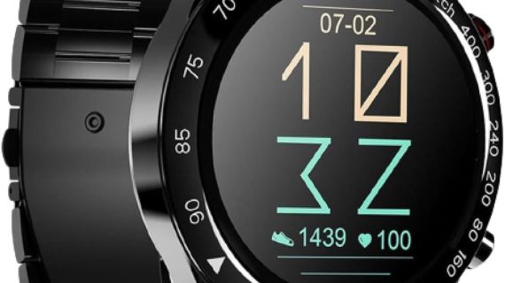 HiFuture GoPro Stainless smartwatch-(Black)