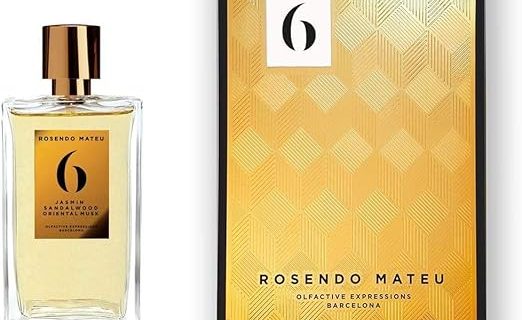 Rosendo Mateu No.6 Jasmin, Sandalwood, Oriental Musk-Unisex-EDP-100ml