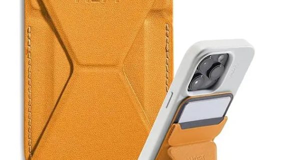 Moft MS007MP-1-MO-OG On iPhone Stand & Wallet