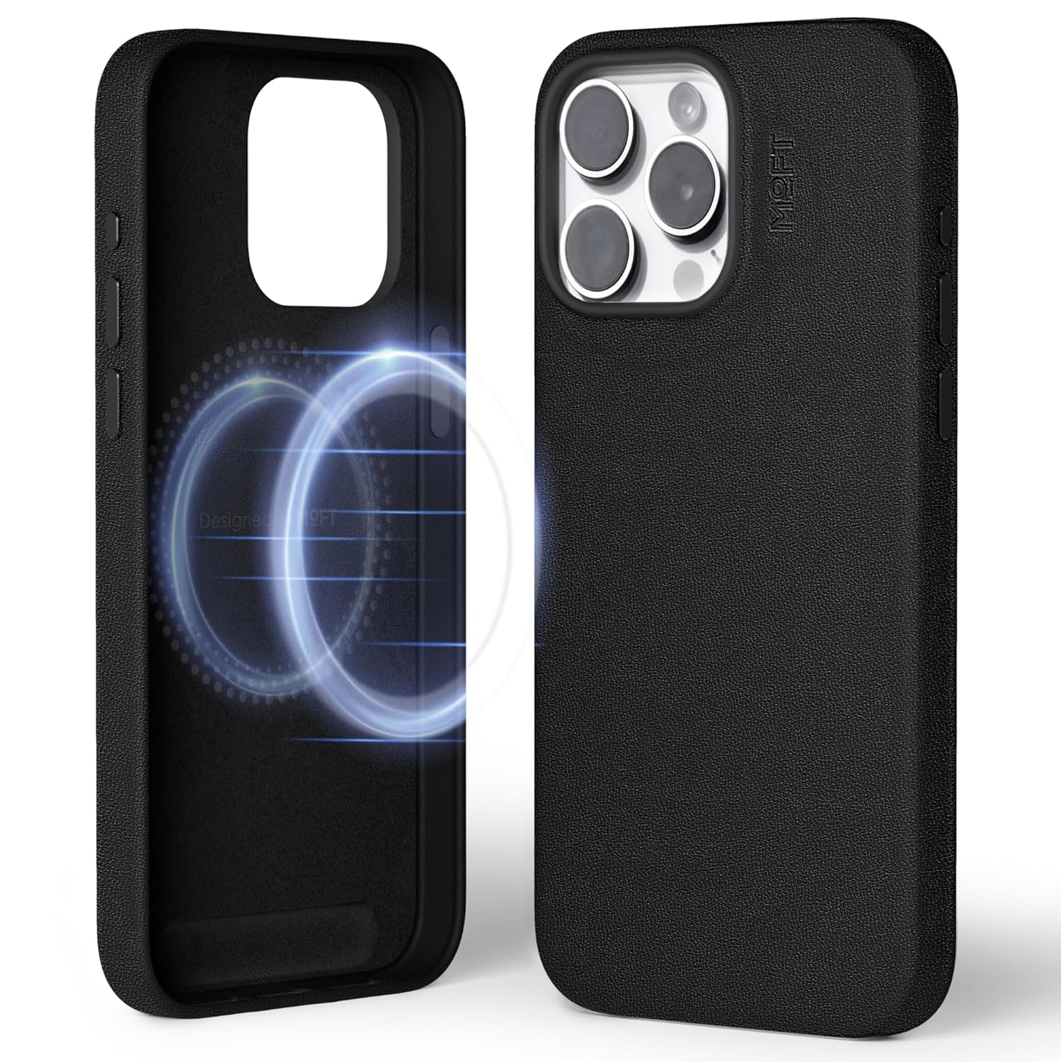 MOFT Designed for iPhone 15 Pro Max Case - Jet Black