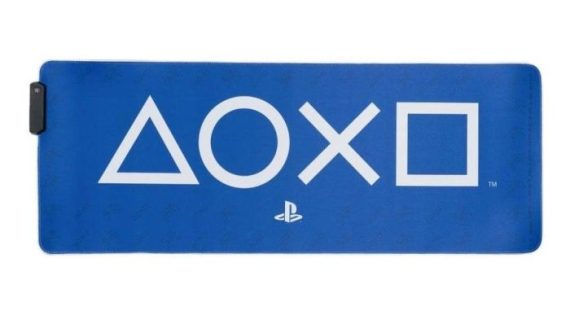 PL - Playstation Light Up Desk Mat