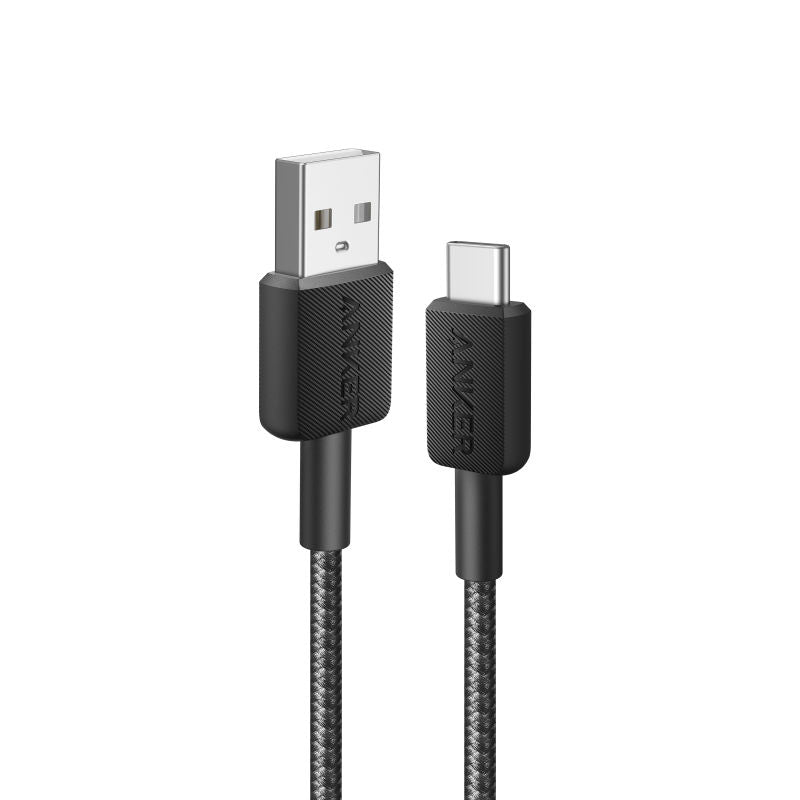 Anker 322 USB-A to USB-C Cable Braided - 0.9m/3ft
