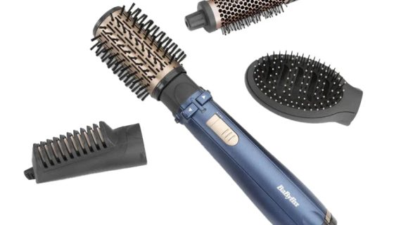 Babyliss Hair Styler Rotating Brush With Pouch 1000W