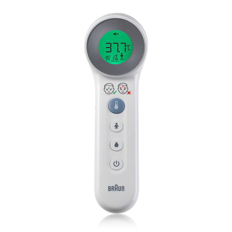 Braun BNT400, No Touch + Touch Forehead Thermometer
