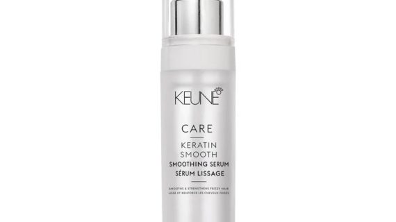 Keune Care Keratin Smooth Serum 25ml – Unisex Hair Serum for Frizz Control, Heat Protection & Shine