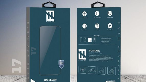 Elephant Horn, HD CLEAR Tempered Glass, iPhone 17 Series, Screen Protector