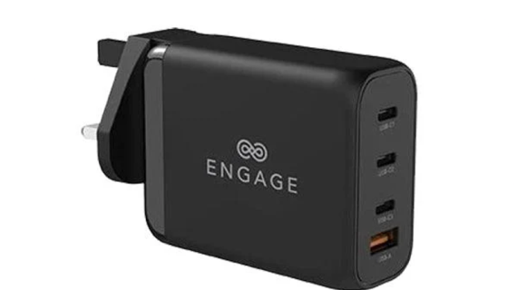 Engage, GaN Charger/Adapter (200W) – Black