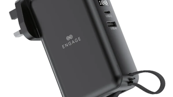 Engage, Hybrid 65W GaN Charger 10000mAh Power Bank