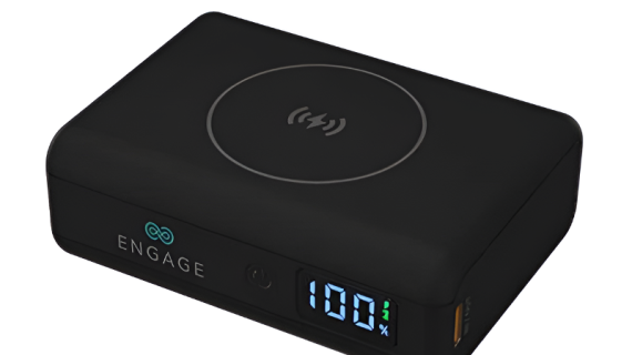 Engage, Ultra-Compact Wireless Magnetic Power Bank (10000mAh, 45W)