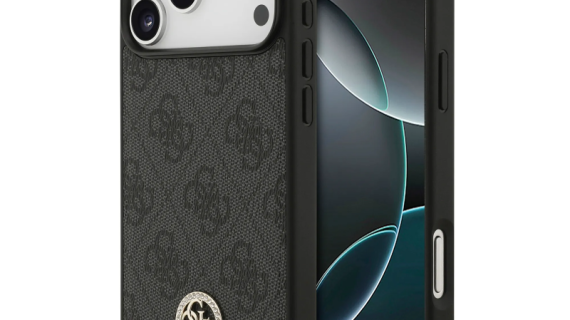 Guess, MagSafe 4G PU Leather Case with Classic & Strass Logo, iPhone 17 Pro Max