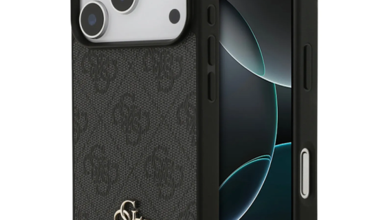 Guess, MagSafe 4G PU Leather Case with Small 4G & Classic Metal Logo, iPhone 17 Pro