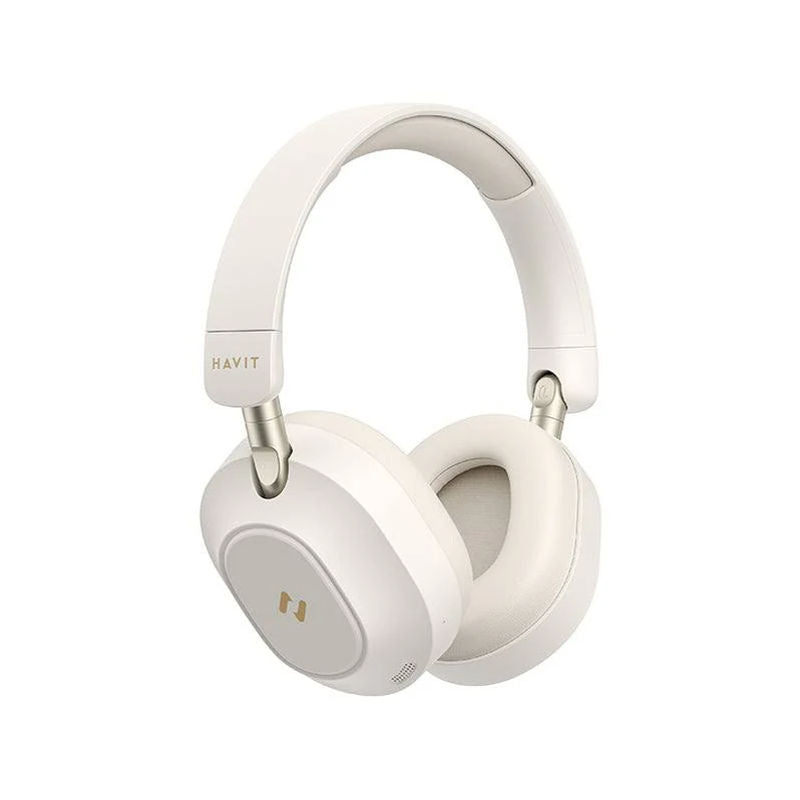 Havit H668BT, Bluetooth Headphone - Beige