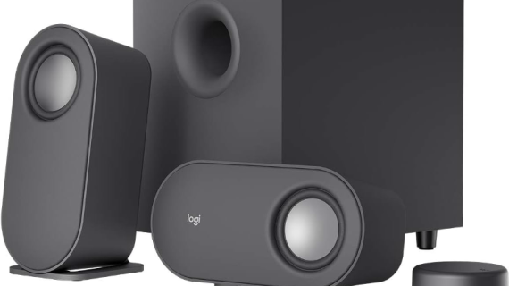 Logitech Z407, Bluetooth Computer Speakers with Subwoofer and Wireless Control