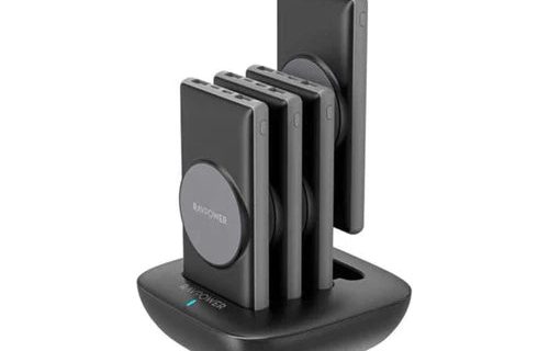 RAVPOWER 4 x 10000mAh Magpower Power Bank with Station - PB251
