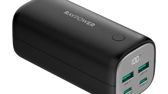 RP-PB208Pro 20000mAh GaN PD70W 4-Port Portable Charger Offline Black