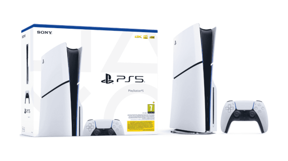 Playstation 5 Slim Console Disk White