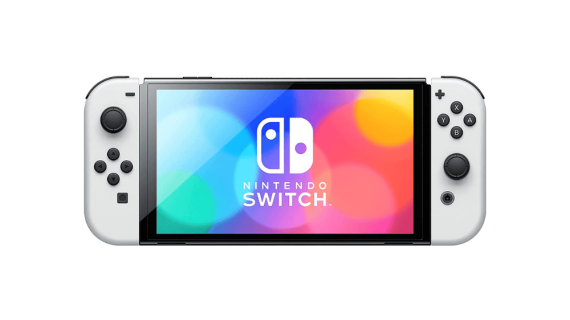 Nintendo Switch – OLED Model w/ White Joy-Con