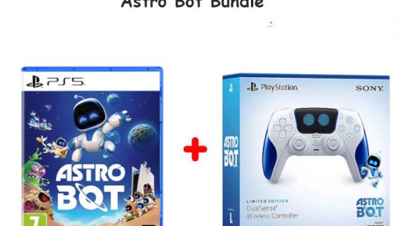 PS5 Astro Bot Bundle: Astro Bot Game + Limited Edition Dualsense