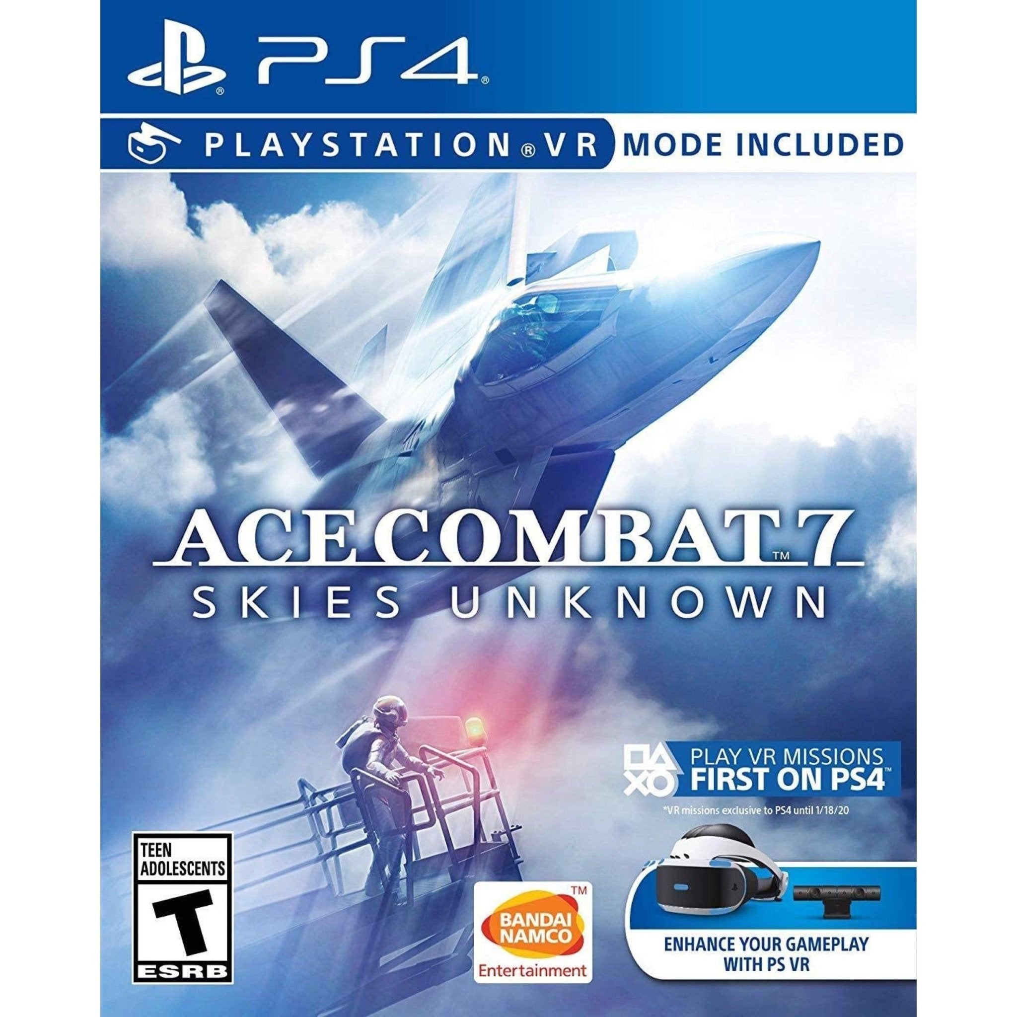 Ace Combat 7 Skies Unknown For PlayStation 4 "Region 1”