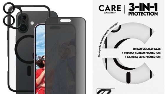 PanzerGlass® B1359+P2863+1283, Flagship 3-in-1 Privacy Bundle iPhone 16 Plus