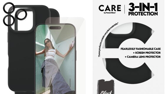 PanzerGlass® B1394+95876+95891, Fashion 3-in-1 Bundle iPhone 16 Pro