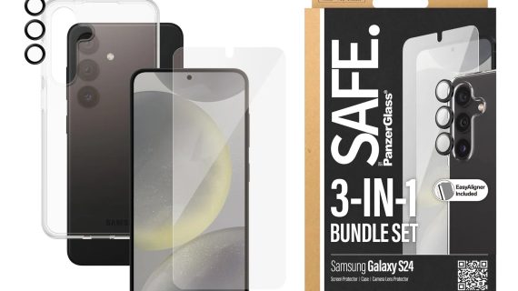 PanzerGlass® BSAFE95672, 3-in-1 Pack Samsung Galaxy S24