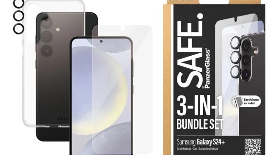 PanzerGlass® BSAFE95673, 3-in-1 Pack Samsung Galaxy S24+