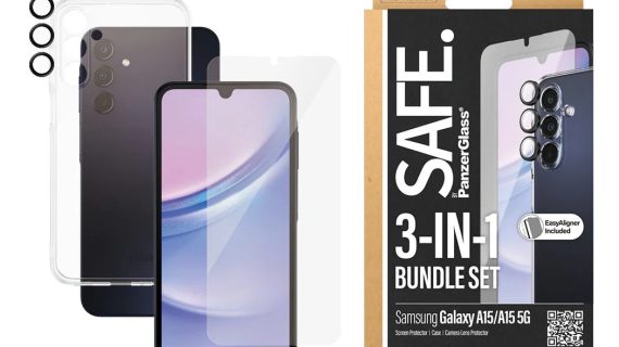 PanzerGlass® BSAFE95679, 3-in-1 Protection Pack Samsung Galaxy A15 | A15 5G