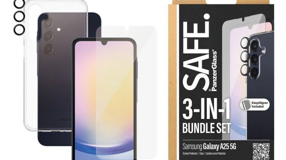 PanzerGlass® BSAFE95683, 3-in-1 Protection Pack Samsung Galaxy A25 5G