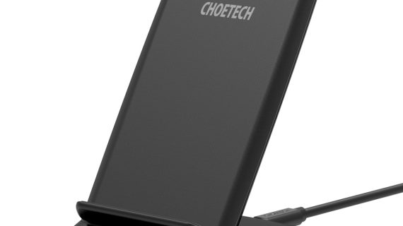 Choetech 15W Wirless Charger Stand - Black T555-F-101ABBK