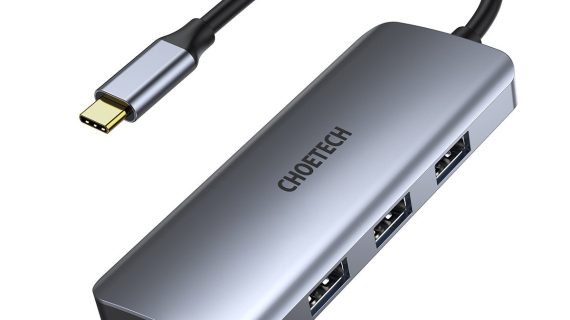 Choetech 7 in 1 USB C HUB - Silver