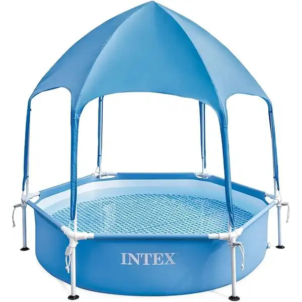 INTEX Canopy Metal Frame Pool - 183 x 38 cm