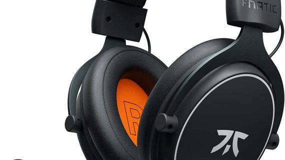 Fnatic REACT Gaming Headset for Esports with 53mm Drivers (AUX) for PC, PS4, PS5, XBOX