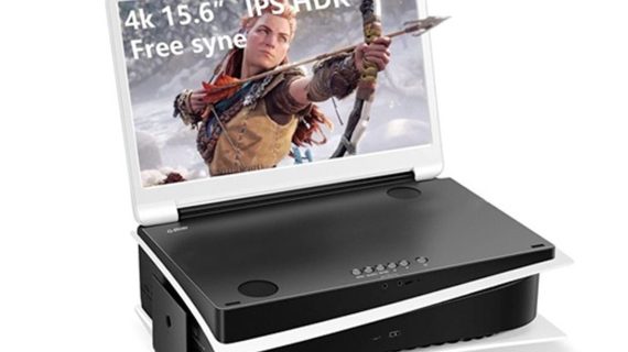 G-Story 15.6" IPS 4k 60Hz Ps5 Portable Monitor Gaming Display Integrated