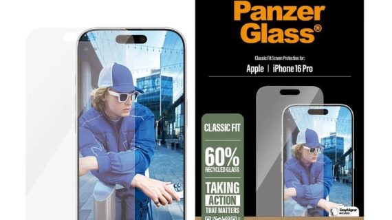 PanzerGlass® 2874, Screen Protector Clear iPhone 16 Pro | Classic Fit