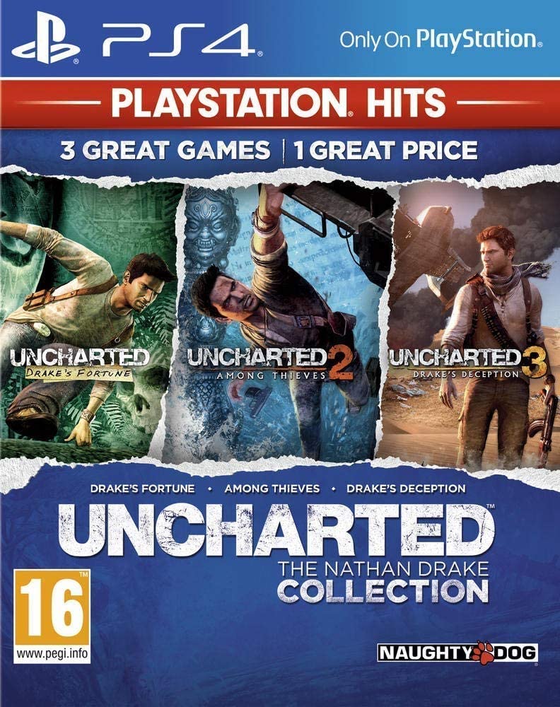 UNCHARTED The Nathan Drake Collection For PS4 "Region 2"
