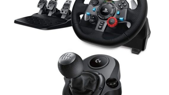 Logitech G29 Driving Force & Shifter Racing Wheel For PS5 & PC