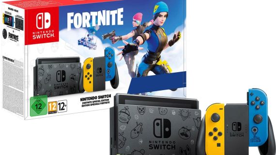 Nintendo Switch Fortnite Special Edition Console (Without Fortnite Card)