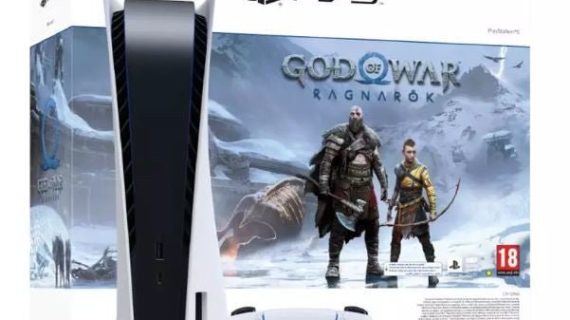 PlayStation 5 CD Edition Console + God of War: Ragnarok Voucher