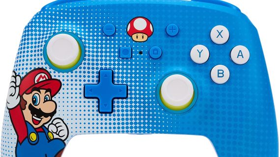 PowerA Enhanced Wired Controller for Nintendo Switch – Mario Pop Art