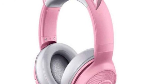 Razer Kraken BT Kitty Edition - Wireless Bluetooth Headset with Chroma RGB - Quartz Pink