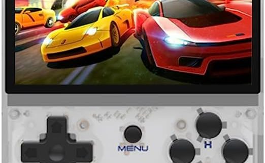 RG35XX Retro Handheld Game Console 3.5 Inch - Tranperant White