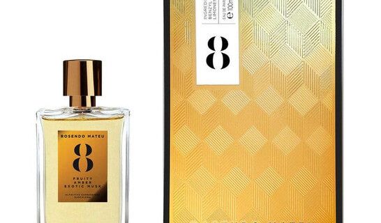 ROSENDO MATEU NO.8 FRUITY, AMBER, EXOTIC MUSK-UNISEX-EDP-100ML