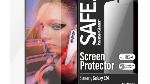 PanzerGlass® SAFE95666, Screen Protector Samsung Galaxy S24 Recycled Glass Ultrawide Fit WA